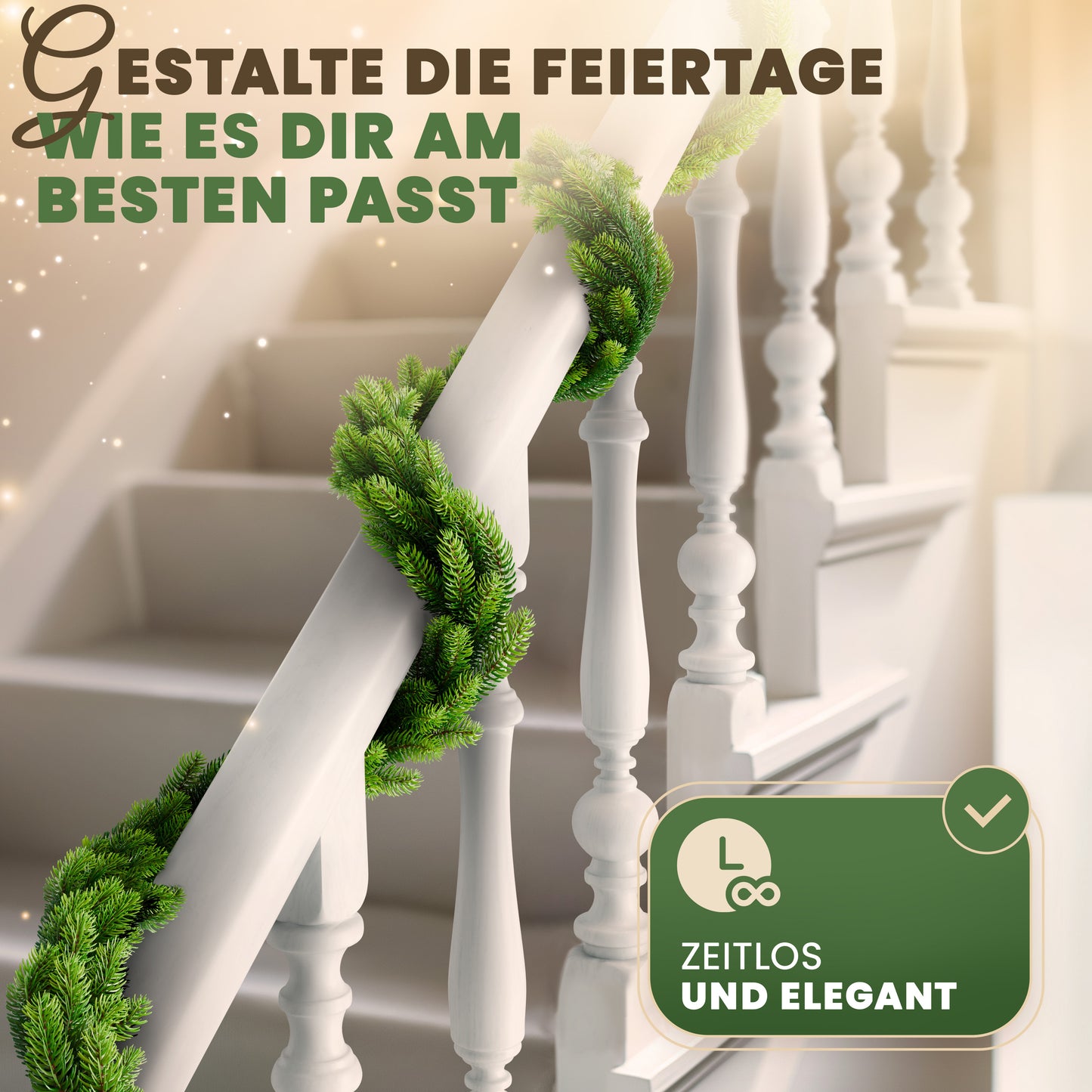 ArtiTree® Weihnachtsgirlande