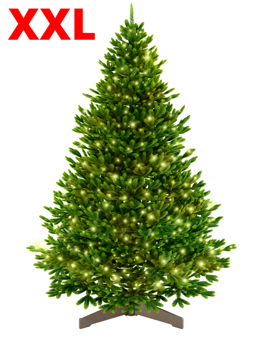 ArtiTree® Künstlicher Weihnachtsbaum - Premium Tanne mit Beleuchtung XXL