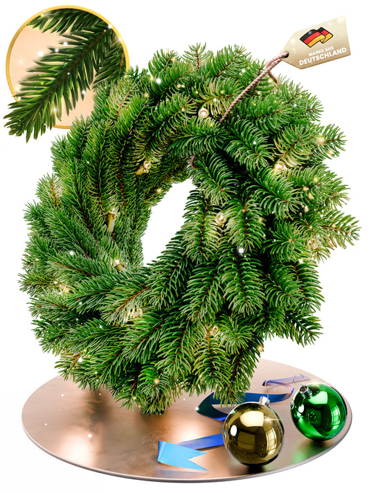 ArtiTree® Weihnachtskranz mit Beleuchtung