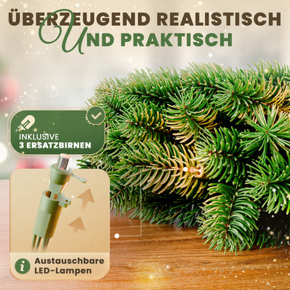 ArtiTree® Weihnachtskranz mit Beleuchtung